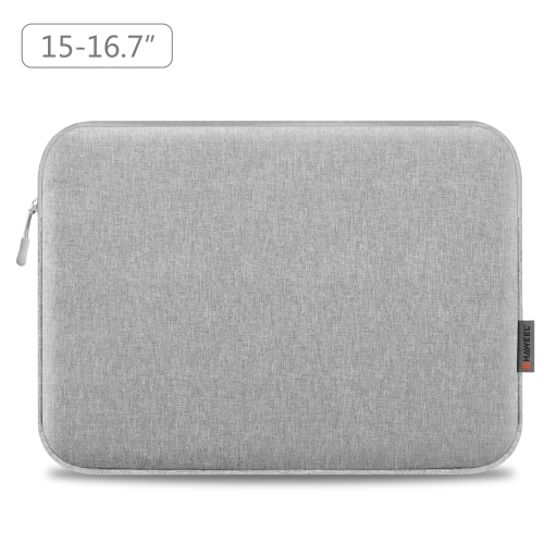 HAWEEL 16 inch Laptop Sleeve Case Zipper Briefcase Bag for 15-16.7 inch Laptop(Grey)