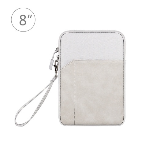

HAWEEL Splash-proof Pouch Sleeve Tablet Bag for iPad mini 7.9-8.4 inch Tablet(Light Grey)