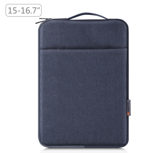 HAWEEL Laptop Sleeve Case Zipper Briefcase Bag with Handle for 15-16.7 inch Laptop(Gray Blue)
