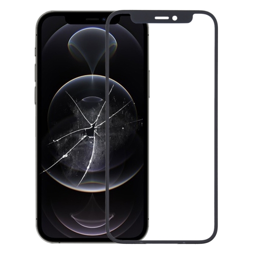 Lente de cristal exterior de pantalla frontal para iPhone 12