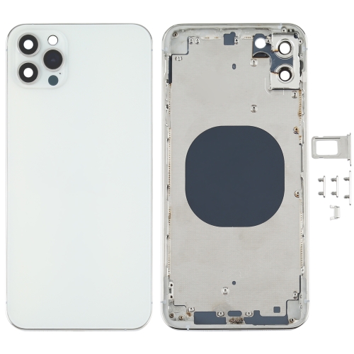 

Back Housing Cover with Appearance Imitation of iP12 Pro Max for iPhone XS Max(White)