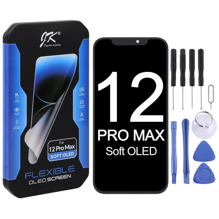 

JK Soft OLED LCD Screen For iPhone 12 Pro Max