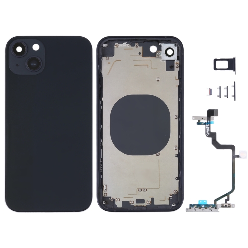 

Back Housing Cover with Appearance Imitation of iP14 for iPhone XR(Black)