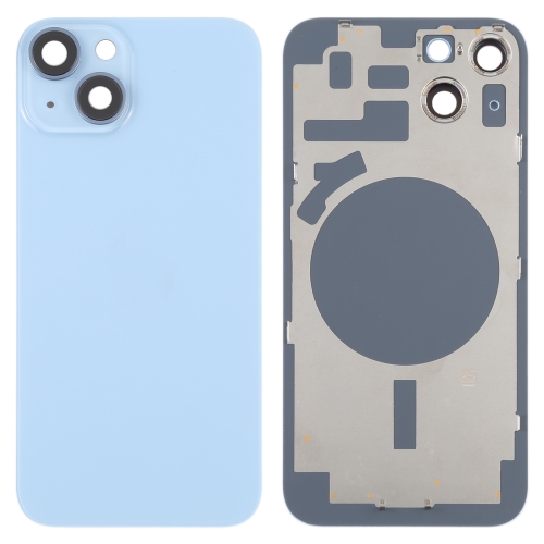 

For iPhone 14 Plus Back Housing Cover with Camera Lens(Blue)