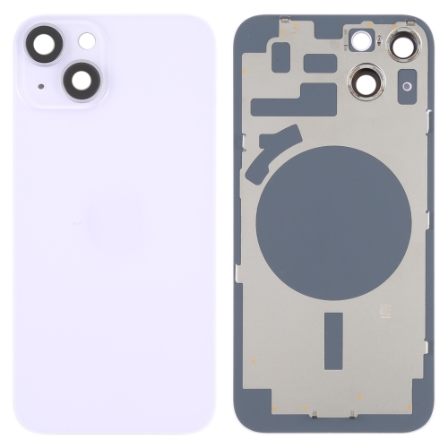 

For iPhone 14 Plus Back Housing Cover with Camera Lens(Purple)