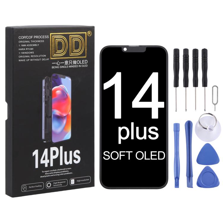 For iPhone 14 Plus DD Soft OLED Screen