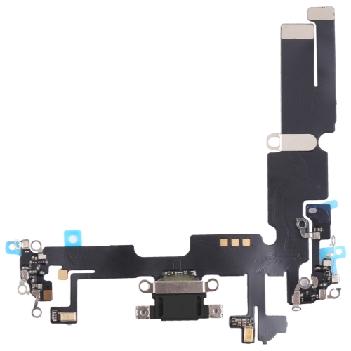 For iPhone 14 Plus Charging Port Flex Cable (Black) joyroom s uc027a10 extraordinary series 3a usb a to usb c type c fast charging data cable cable length 3m black