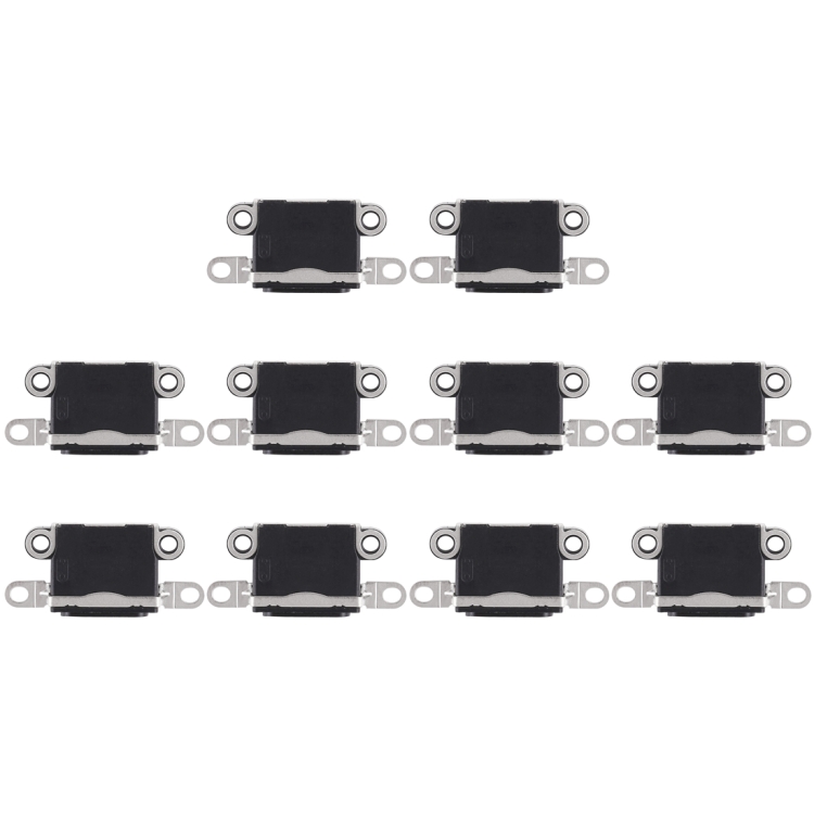 10 PCS Charging Port Connector for iPhone 5S(Black)