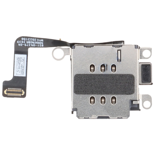 

For iPhone 15 Plus Single SIM Card Holder Socket with Flex Cable