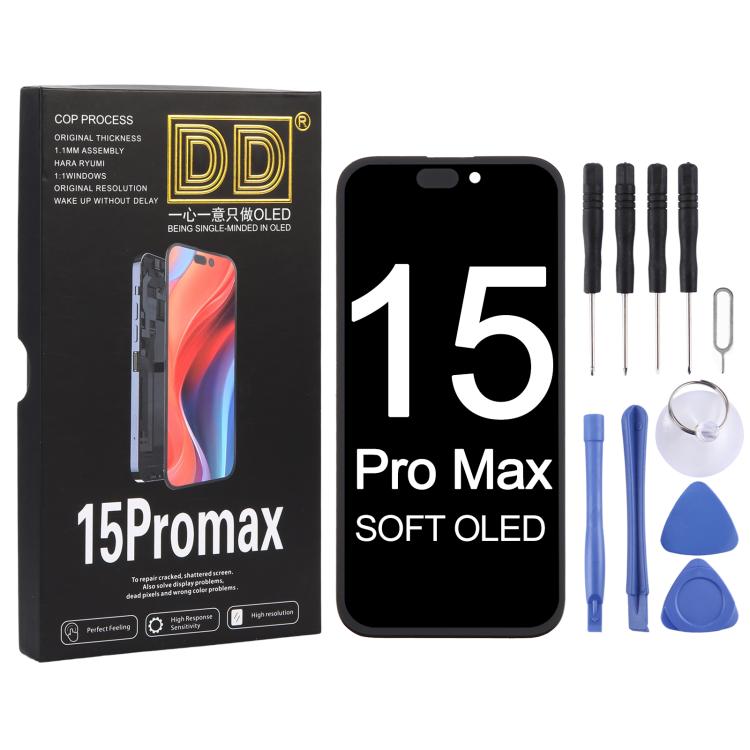 

For iPhone 15 Pro Max DD Soft OLED Screen