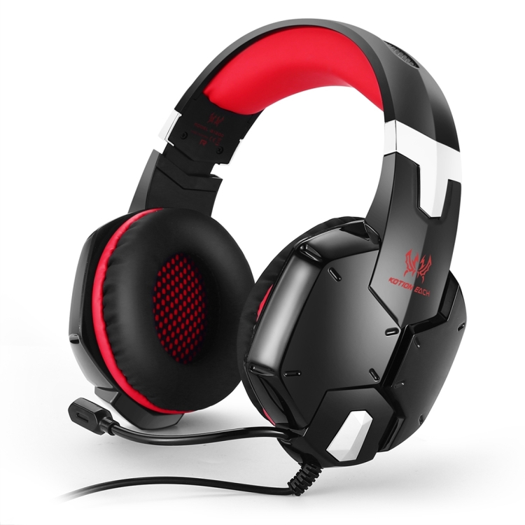 KOTION EACH G1200 有線ゲーム用ヘッドホン マイク付き　レッド 楽天市場】ゲーミングヘッドセット ps4 ヘッドホン ps5 ヘッド