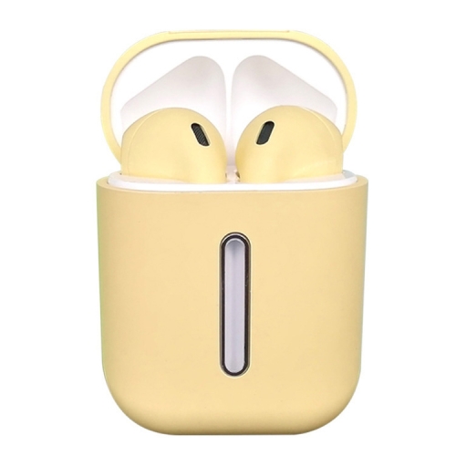 

Q8L TWS Bluetooth 5.0 Touch Wireless Bluetooth Earphone with Magnetic Adsorption Charging Case, Supports Power Display & HD Calling(Yellow)