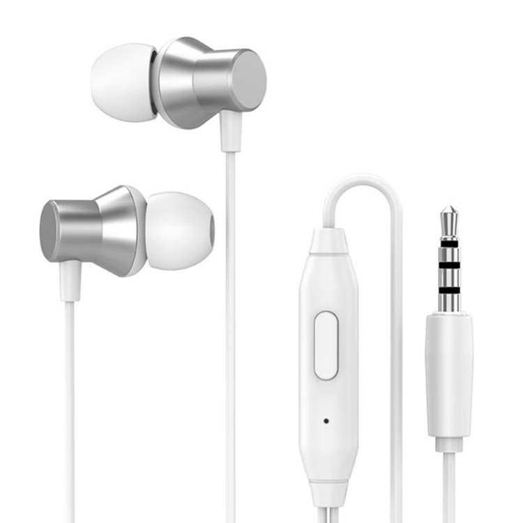 

Original Lenovo HF130 High Sound Quality Noise Cancelling In-Ear Wired Control Earphone(White)