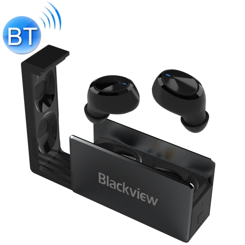 

[HK Warehouse] Original Blackview AirBuds 2 IPX4 Waterproof Noise Isolation Bluetooth Earphone with Charging Box, Supports Touch & Master-slave Switching & HD Call & Voice Assistant(Black)