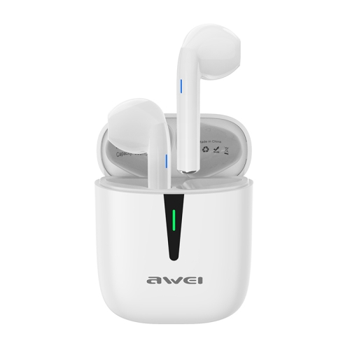 

awei T21 Bluetooth V5.0 Ture Wireless Sports TWS Headset with Charging Case (White)