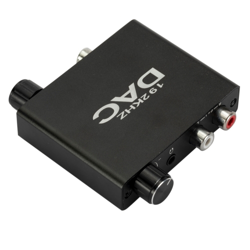 

YP025 192KHz SPDIF / Optical / Toslink / Coaxial to 3.5mm and RCA DAC Tuning Digital-analog Converter