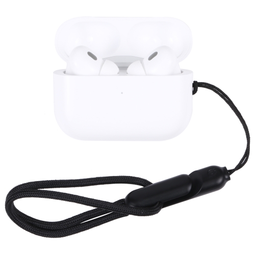 

For Apple AirPods Pro 2 Wireless Bluetooth Earphone Anti-Lost Rope Phone Case Lanyard(Black)