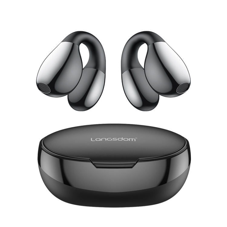 

Langsdom TS03 Clip Ear Stereo Bluetooth Earphones(Black)