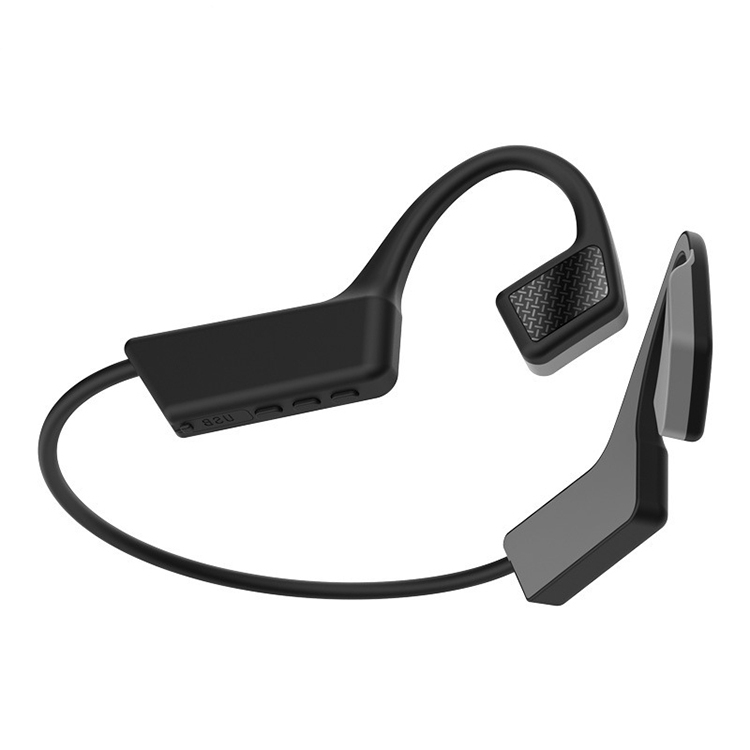 

K08 Bluetooth 5.0 Waterproof Bone Conduction Sport Bluetooth Earphone (Black)