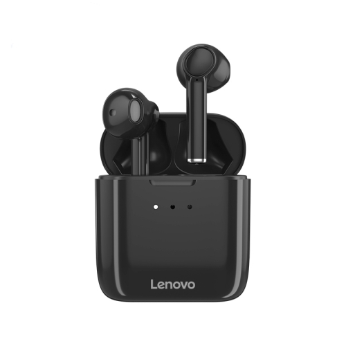 

Lenovo QT83 Bluetooth 5.0 Hifi Sound Quality Wireless Bluetooth Earphone with Magnetic Charging Box, Support Touch & HD Call & Voice Assistant & IOS Battery Display (Black)