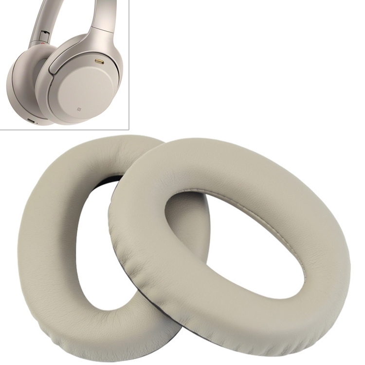 SUNSKY - 1 Pair Sponge Headphone Protective Case for Sony MDR-1000X / WH- 1000XM3(Champagne Gold)