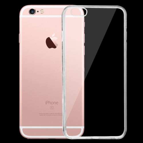 

For iPhone 6 & 6s 0.75mm Ultra-thin Transparent TPU Protective Case(Transparent)