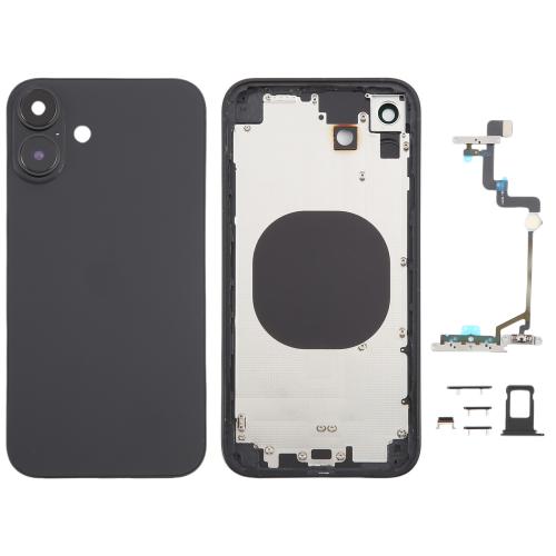 

Back Cover with Appearance Imitation of iP16 for iPhone XR(Black)