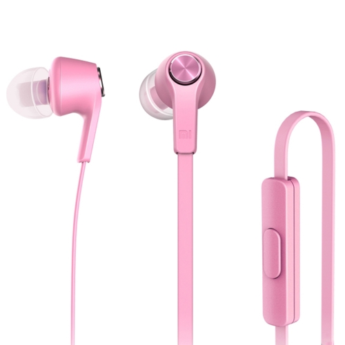 

Original Xiaomi HSEJ02JY Basic Edition Piston In-Ear Stereo Bass Earphone With Remote and Mic(Pink)
