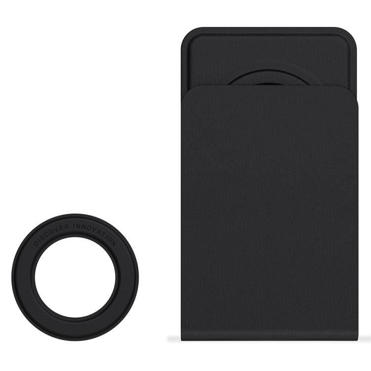 

NILLKIN Plain Skin Version Magsafe Ring Magnetic Mobile Phone Holder Set (Black)