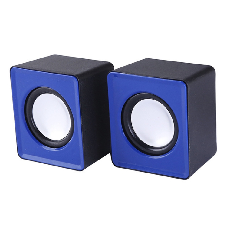 

USB Mini Mobile Phone Computer Wired Speaker, Does Not Support Tuning(Blue)