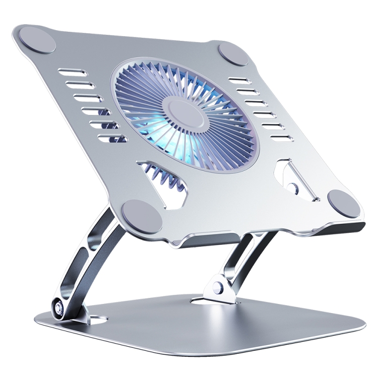

T628 Laptop Radiator Bracket Cooling Folding Holder (Silver)
