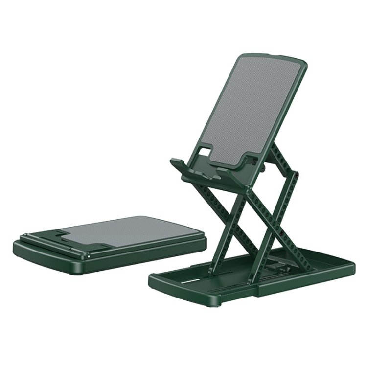

Foldable Mobile Phone Tablet Holder Stand (Green)