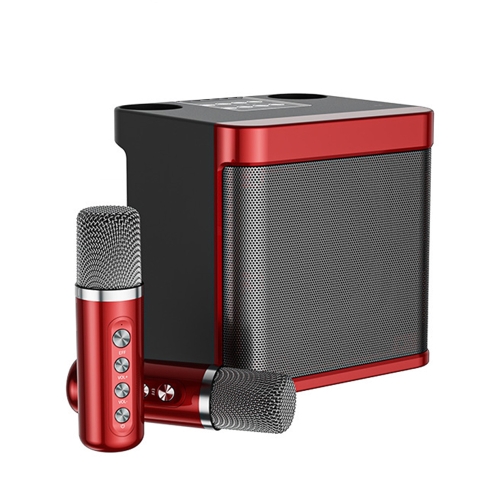 YS-203 Microphone sans fil Karaoke Bluetooth (rouge)