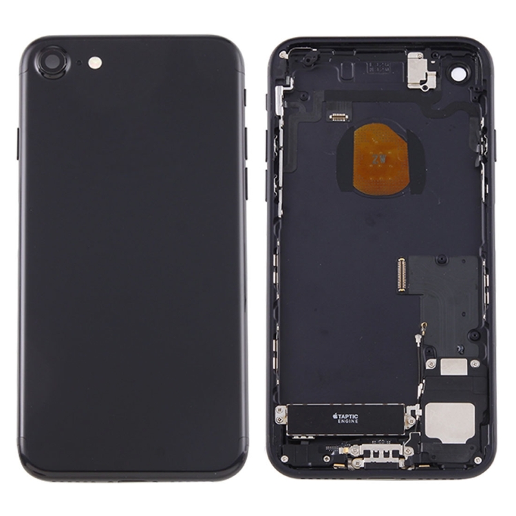 

Battery Back Cover Assembly with Card Tray for iPhone 7(Jet Black)