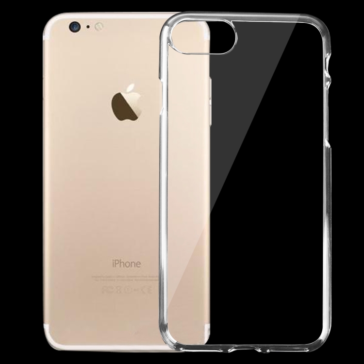 

For iPhone 8 Plus & 7 Plus Transparent TPU Protective Case(Transparent)
