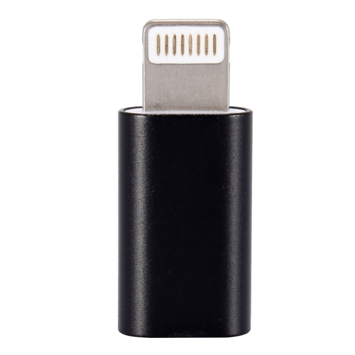 ENKAY Hat-Prince Aluminium Alloy 8 Pin Male to Micro USB Female Data  Transmission Charging Adapter(
