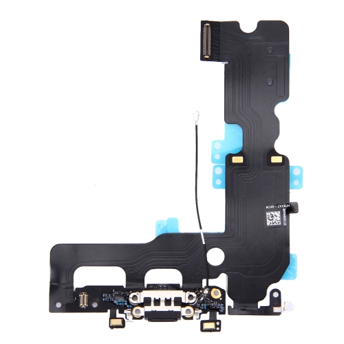 Charging Port Flex Cable for iPhone 7 Plus (Black) visual blackhead vacuum kit with charging base hd camera 6 level skin deep cleaning black spots strong vacuum suction