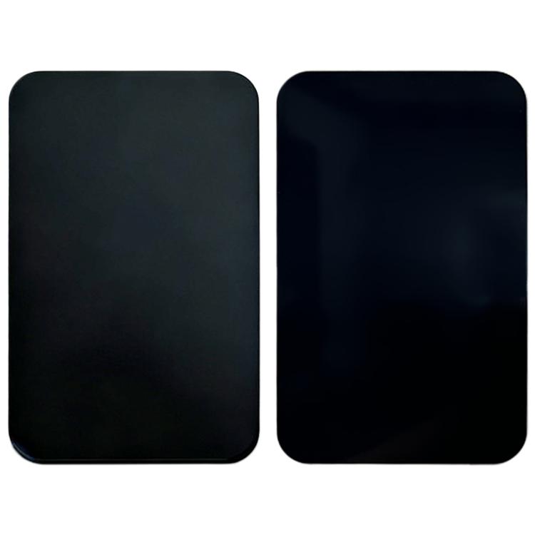 

For iPhone 17 Pro Glass Battery Back Cover(Black)