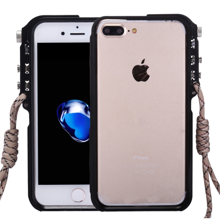 For iPhone Plus Plus 4th Design Trigger Aluminum Metallic - Main Image