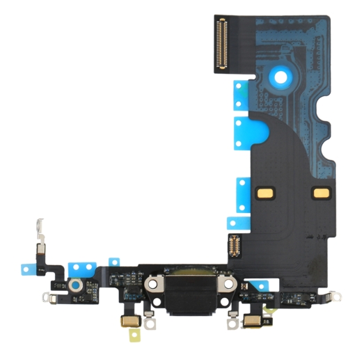 Charging Port Flex Cable for iPhone 8 (Black) original back cover with heart rate sensor wireless charging module for samsung galaxy watch active2 40mm sm r830 black