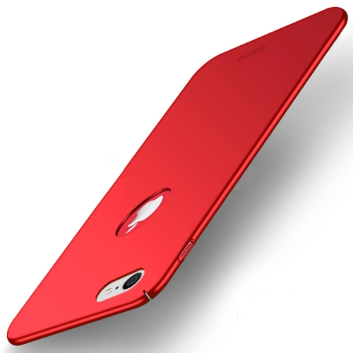 

MOFI for iPhone 8 Frosted PC Ultra-thin Edge Fully Wrapped Up Protective Case Back Cover(Red)