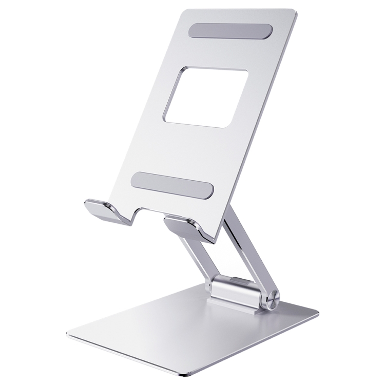 

R-JUST SJ33 Aluminum Alloy Folding Phone / Tablet Stand(Silver)
