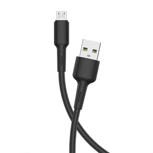 

Yesido CA42 2.4A USB to Micro USB Charging Cable, Length: 1m(Black)