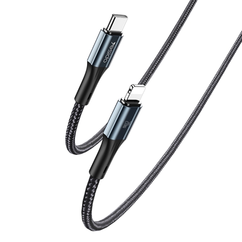 

Yesido CA95 3A 20W USB-C / Type-C to 8 Pin Fast Charging Cable, Length: 1.2m