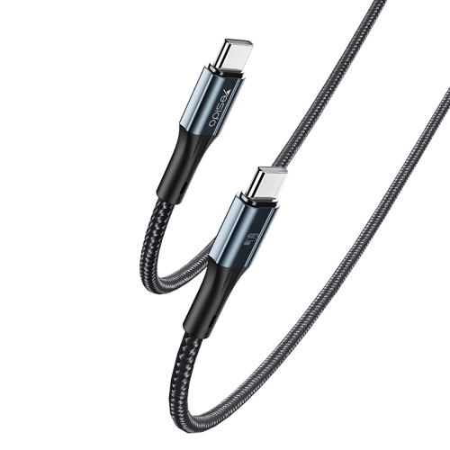 

Yesido CA96 3A 66W USB-C / Type-C to USB-C / Type-C Fast Charging Cable, Length: 1.2m