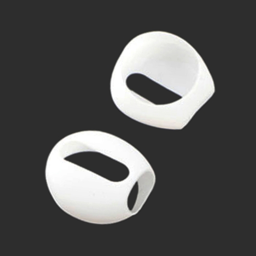 

1 Pair Wireless Bluetooth Earphone Silicone Ear Caps Earpads for Apple AirPods(White)