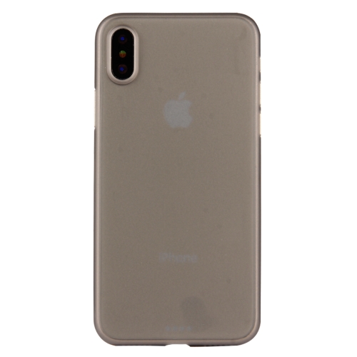 

For iPhone X / XS PP Protective Back Cover Case (Grey)