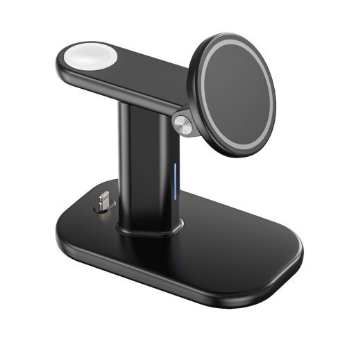 

JJT-A70 15W 3 in 1 Multifunctional Magnetic Wireless Charging Holder (Black)