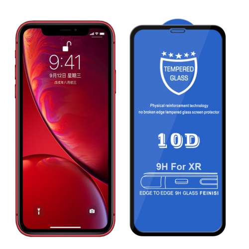 For iPhone 11 / XR 9H  Full Screen Tempered Glass Screen Protector