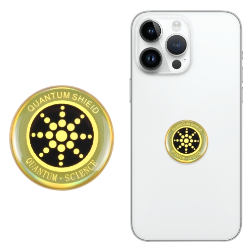 

Anti Electromagnetic Radiation Mobile Phone Sticker (Gold)